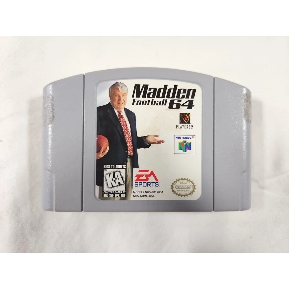 Madden Football‎ 64 - Nintendo N64 Game Authentic